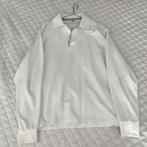 Burberry Size Medium long sleeve polo.